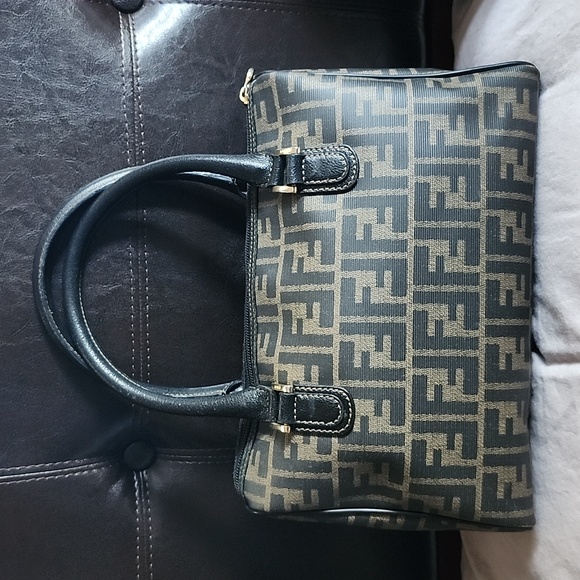 Fendi Vintage Zucca Boston Bag my lowest price - Picture 3 of 17